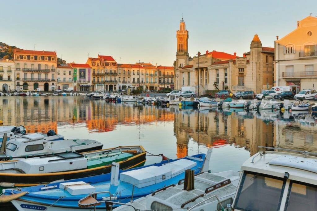 La Venise Du Languedoc Sete,Terrasse,Mer,Cosy Kültér fotó